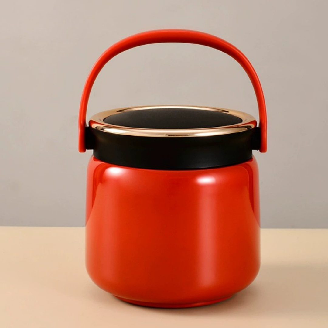 HOMERO Premium Insulated 6-Layer Stainless Steel Lunch Box - 1.2L Design