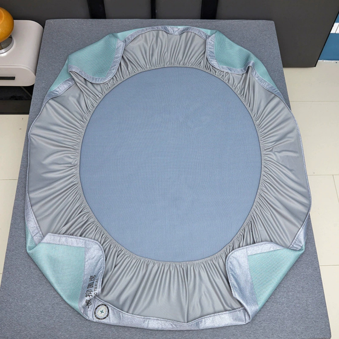 Homero 3D Honeycomb Comfort Breathable Bed Sheet Set with Pillow - 150×200cm