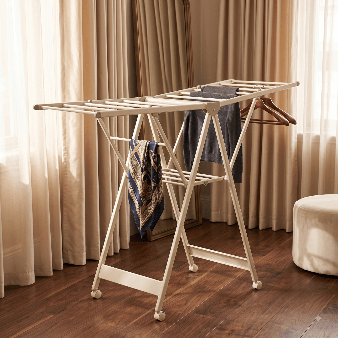 Clothes Drying Stand Portable Space Saving Laundry Airer