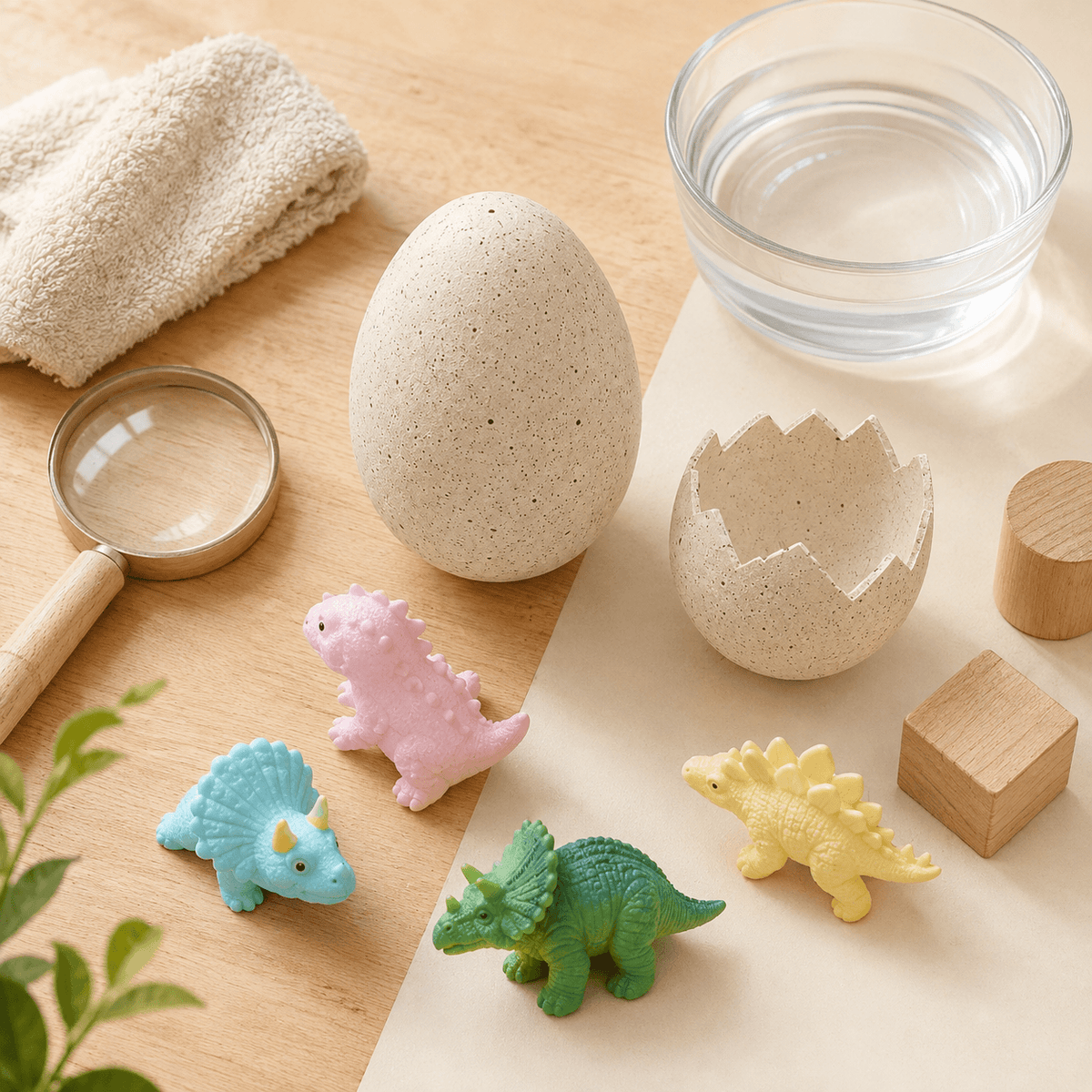 Homero Educational Water Soaked Dinosaur Egg for Kids