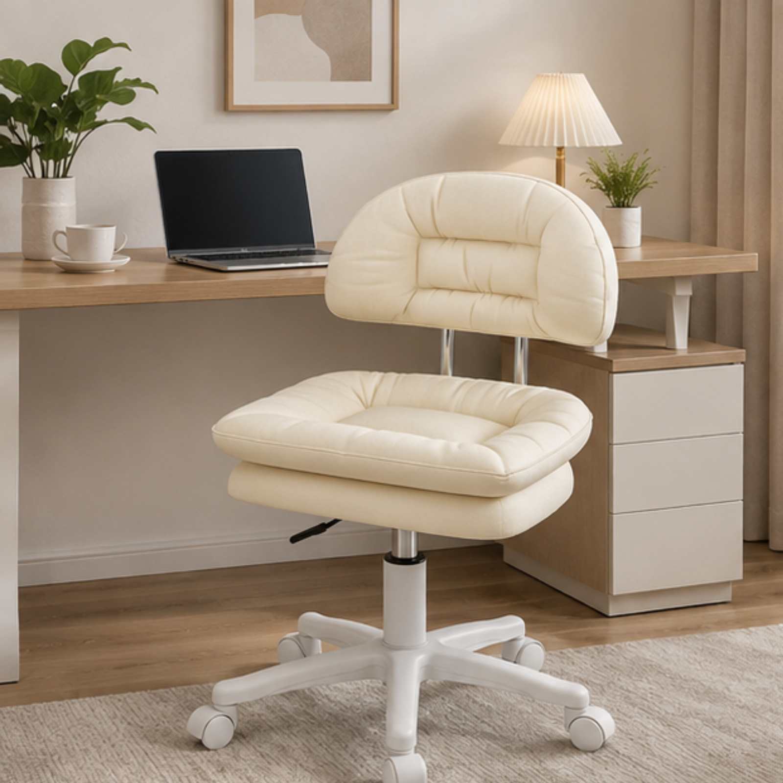 Modern Adjustable Comfortable Soft Plush Cushion Chair