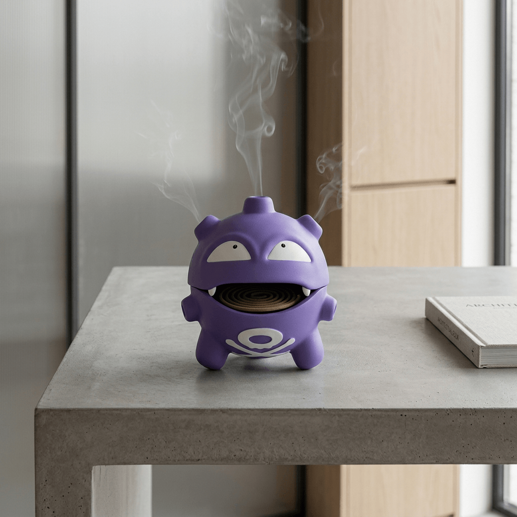 Anime Incense and Mosquito Coil Holder