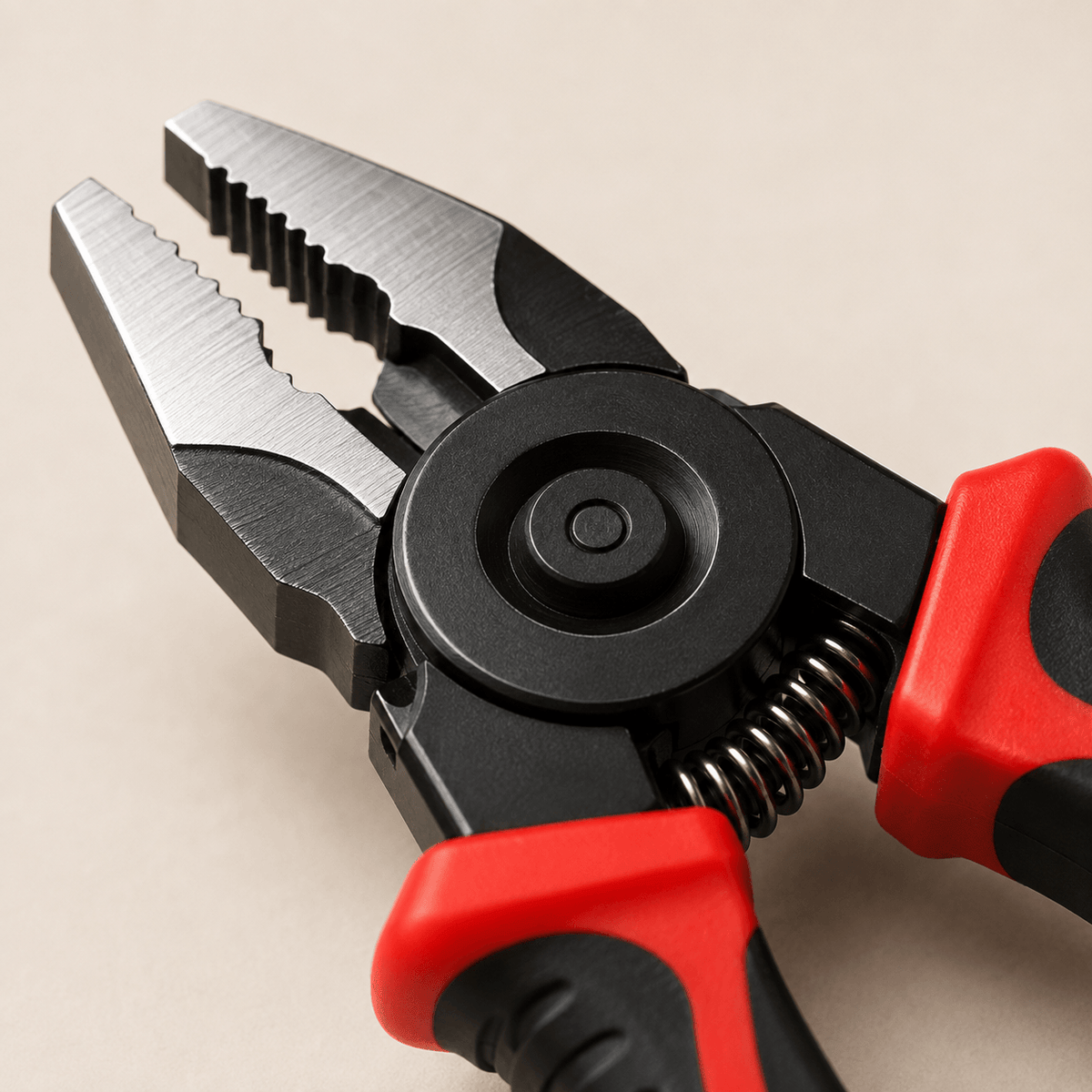 HOMERO 5 In 1 Multifunctional Interchangeable Head Heavy Duty Pliers Tool Set