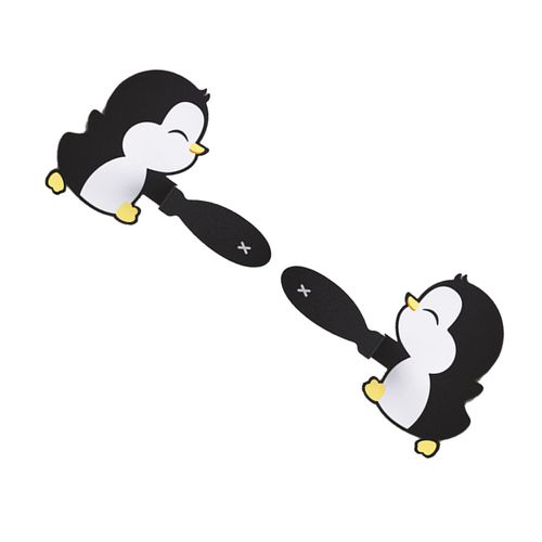 Cute Penguin Multipurpose Magnetic Refrigerator Hook