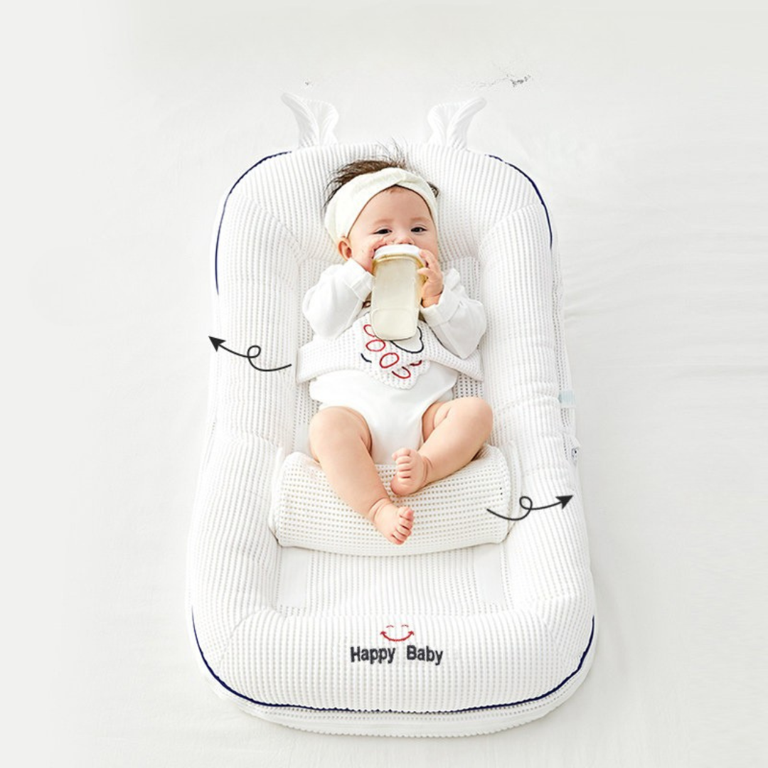 3 in 1 Anti Spit Up Baby Co Sleeper Soft Washable Bed
