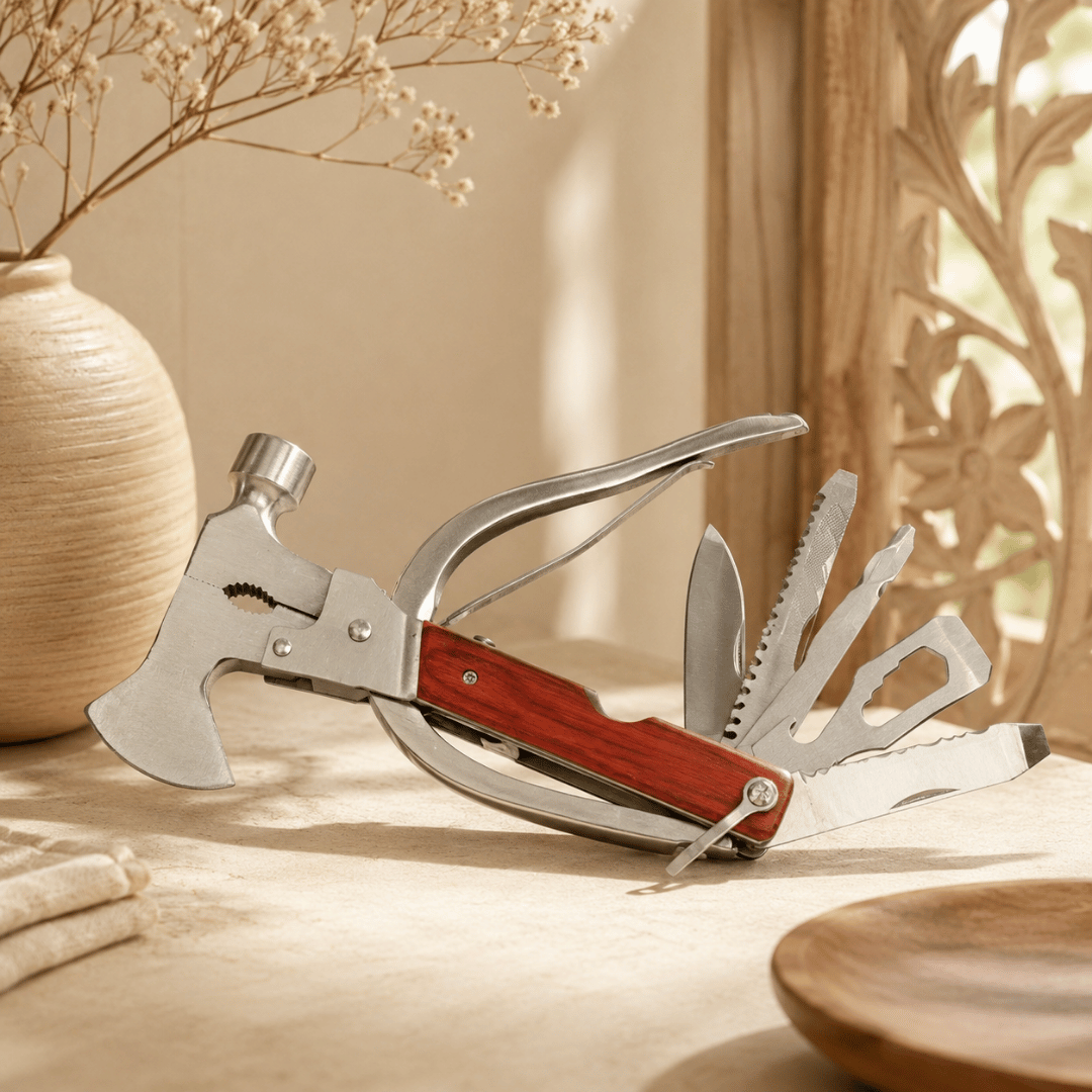16 in 1 Multi Function Survival Hammer with Multiple Emergency Rescue Tools