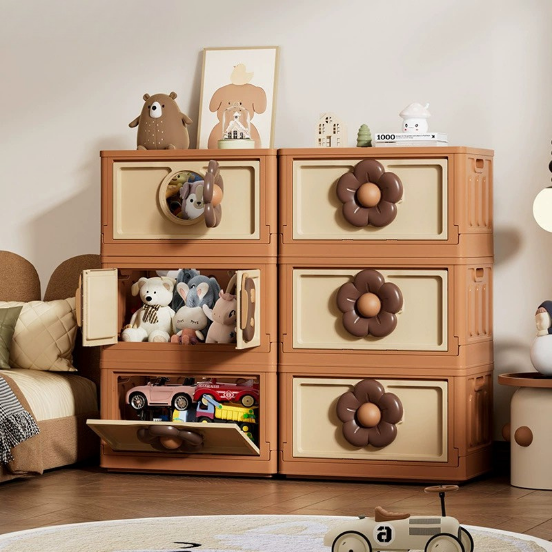 Multipurpose Modular Foldable Large Capacity Storage Cabinet