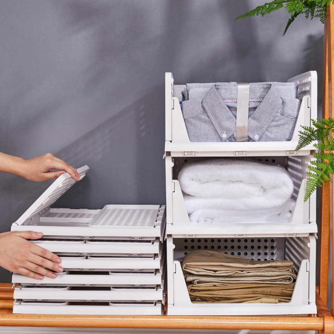 Homero Folding Drawer Style Wardrobe Organizer