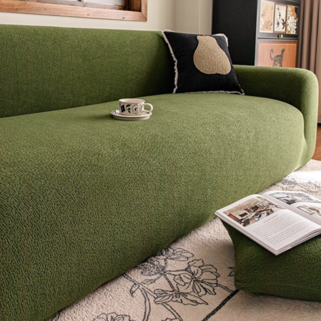 Premium Plush Stretchable 360° Protection Sofa Cover