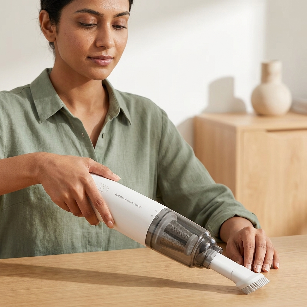 Mini Cordless Rechargeable Vacuum Handheld Dust Cleaner