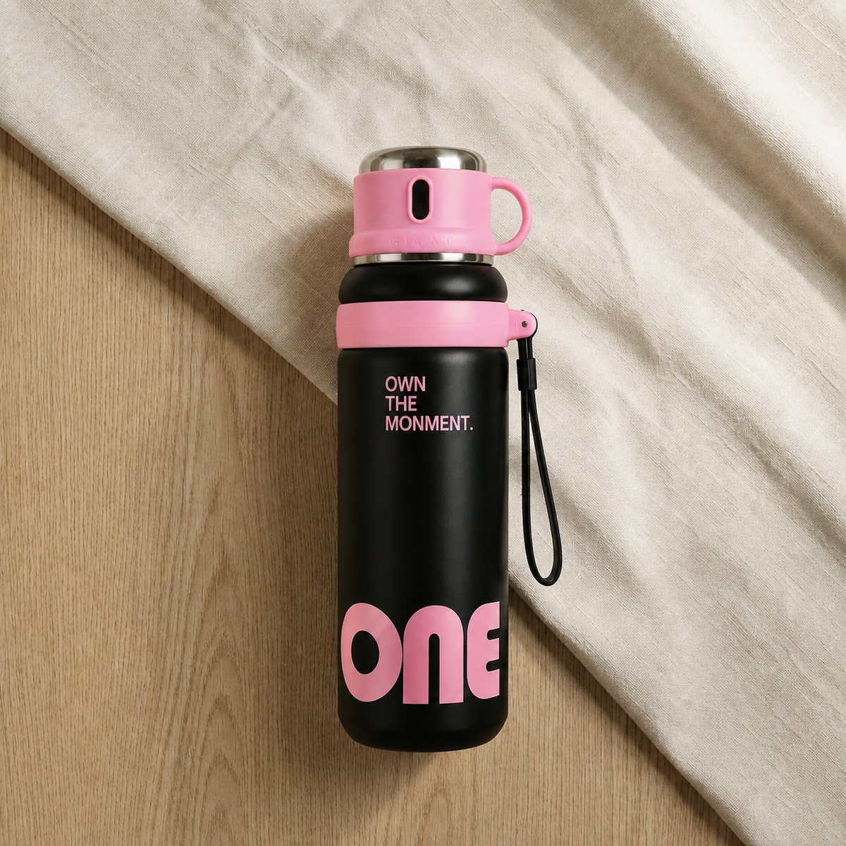 Homero Stylish Stainless Steel Leak Proof Thermal Water Bottle - 1000ml
