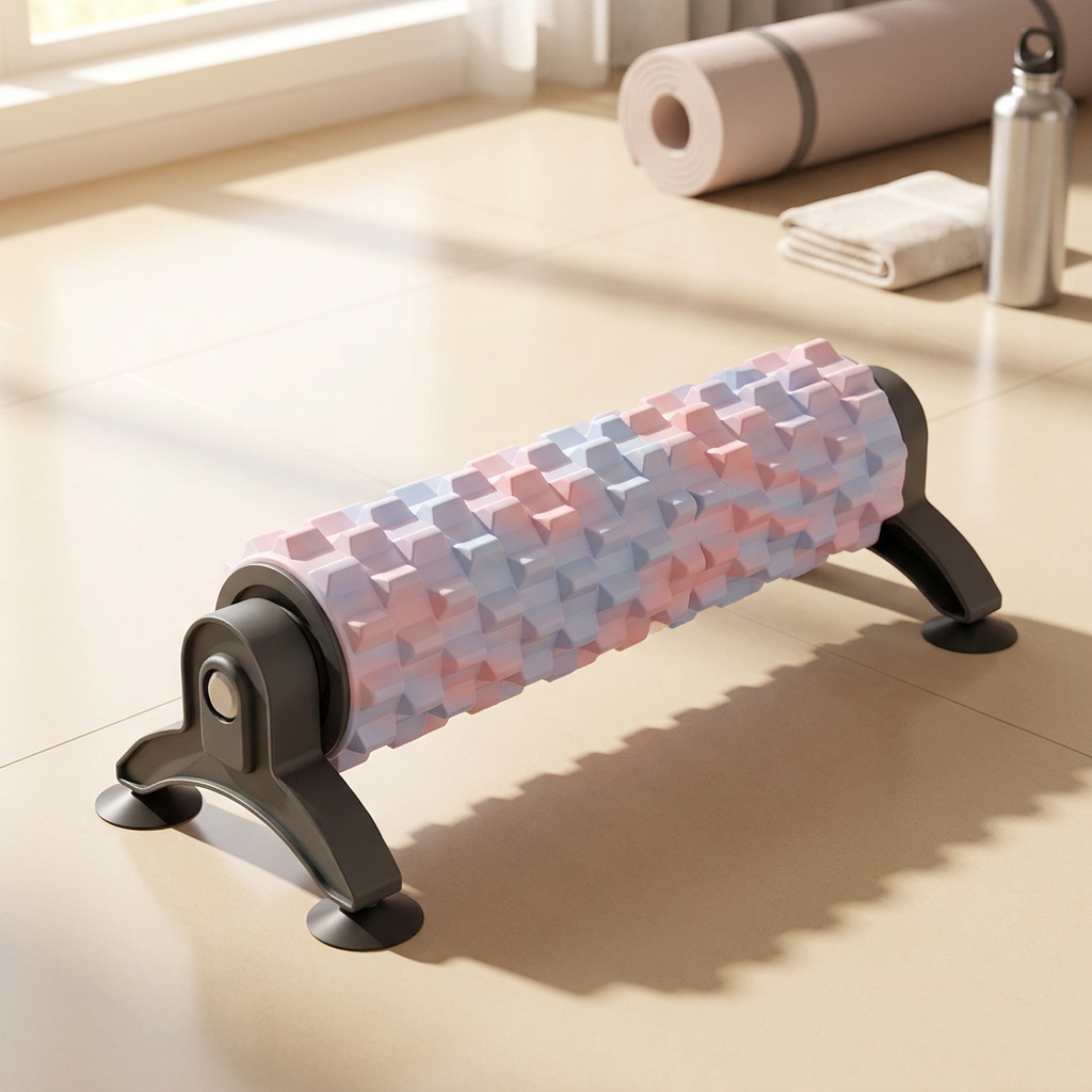 Full Body Massage EVA Foam Roller with Suction Cup