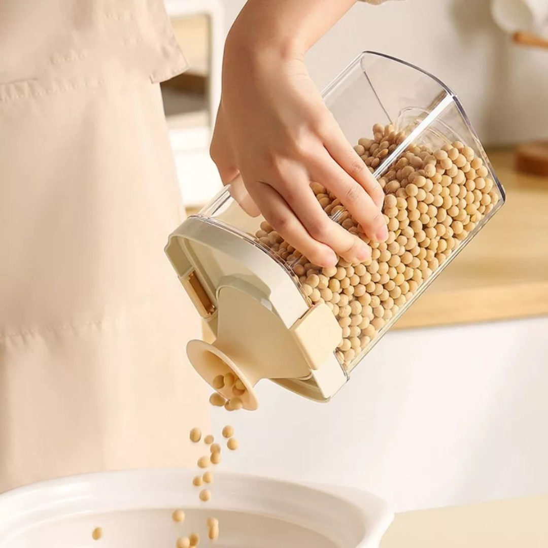 Airtight Kitchen Storage Jars with Sealed Lid
