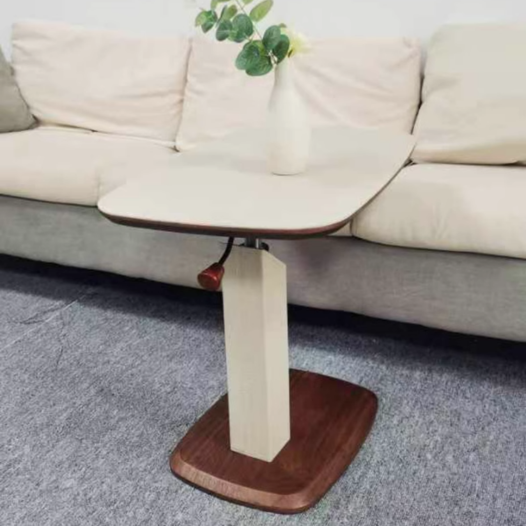 HOMERO Modern Adjustable Height Movable Bedside Table