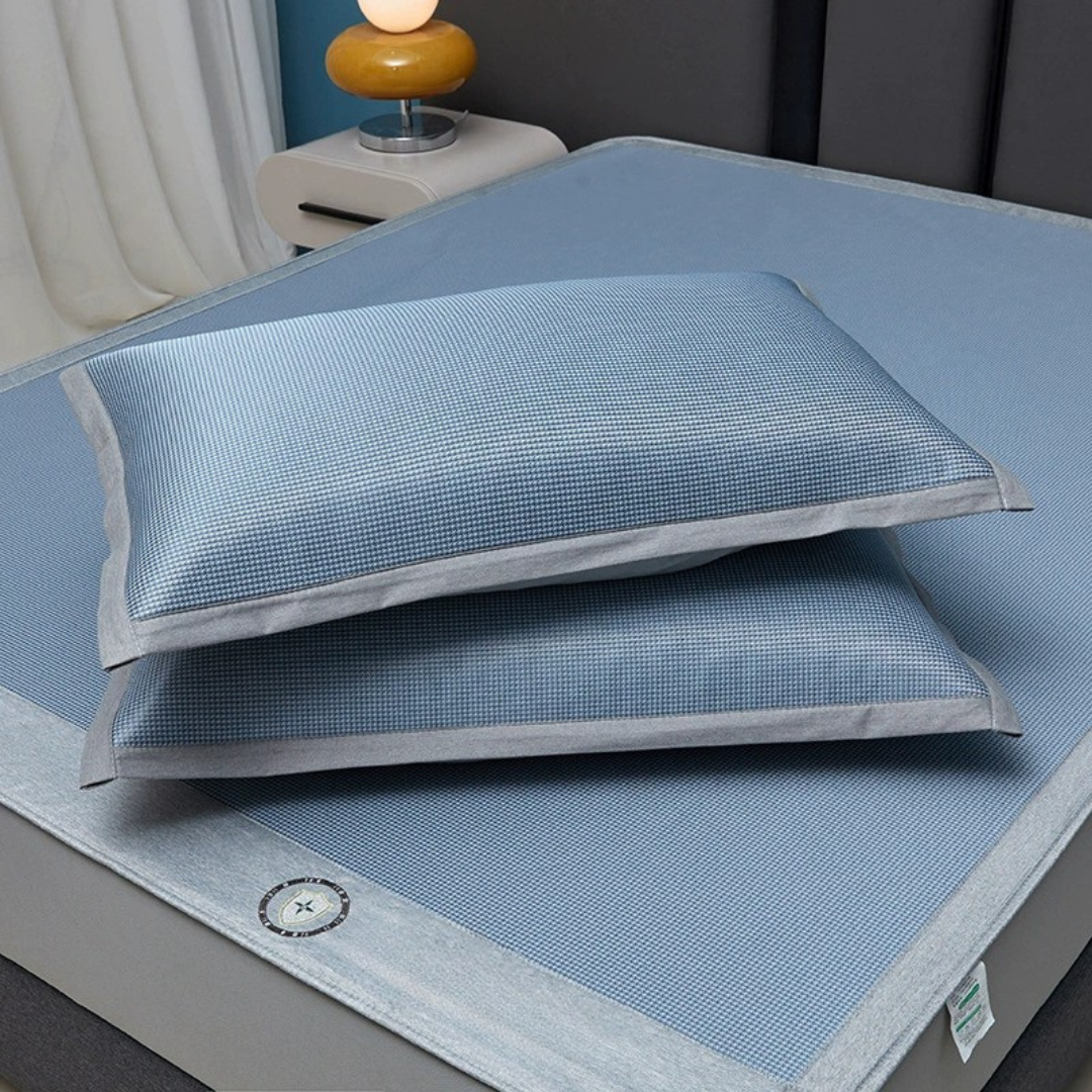 Homero 3D Honeycomb Comfort Breathable Bed Sheet Set with Pillow - 150×200cm