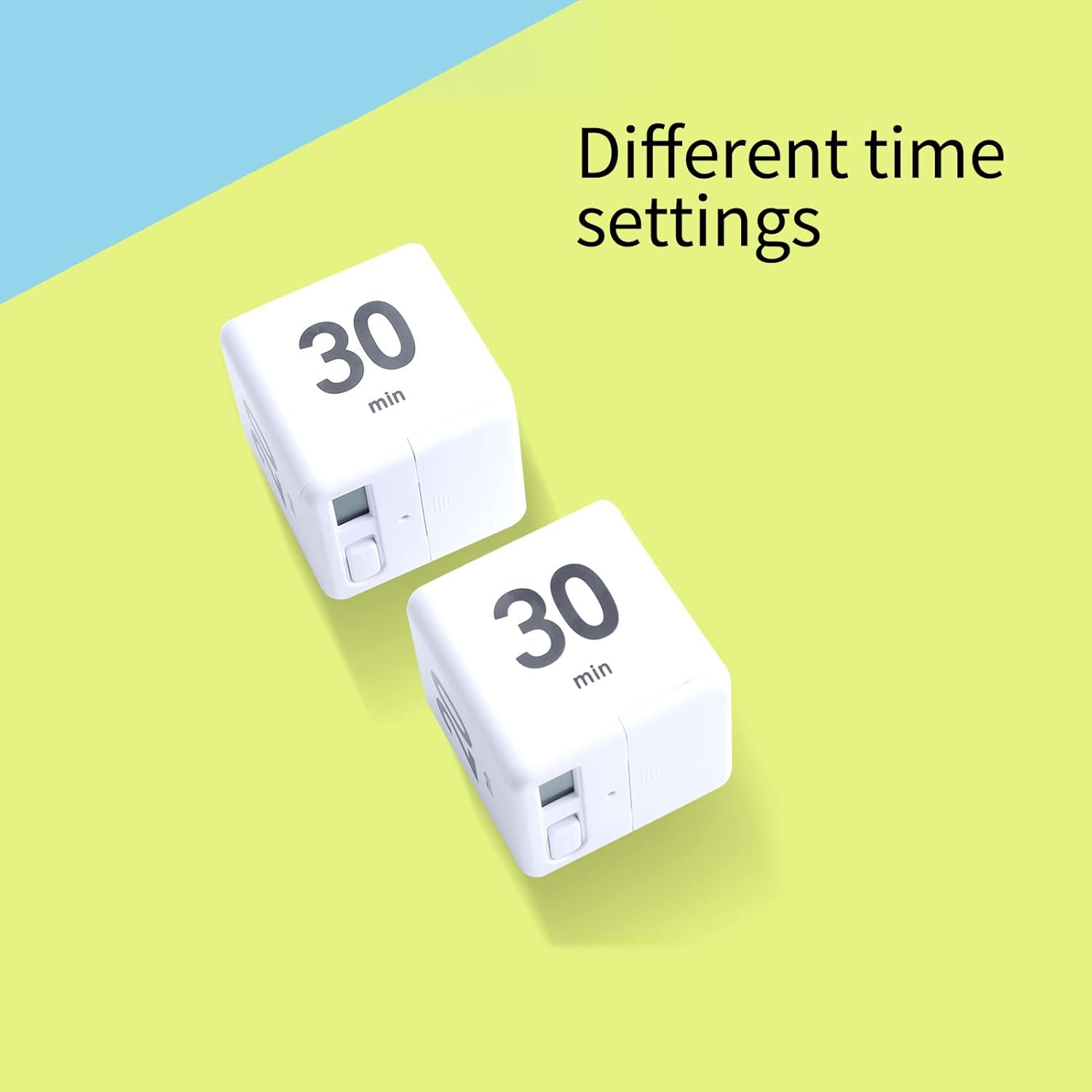 HOMERO Smart Cube Timer with Gravity Sensor (15-60 Minutes)