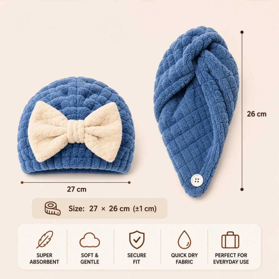 High Quality Super Absorbent Microfiber Hair Towel Wrap