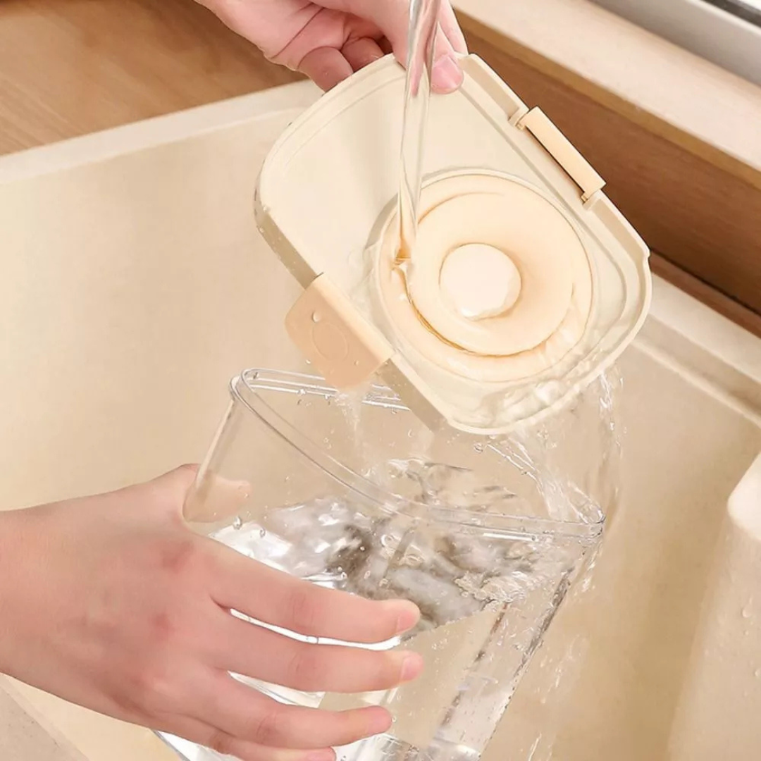 Airtight Kitchen Storage Jars with Sealed Lid