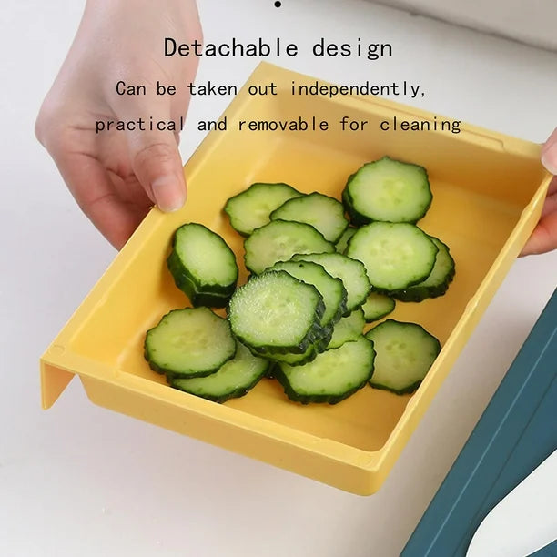 3 in 1 Multipurpose Cutting/Storage and Slicing Kitchen Chopping Board