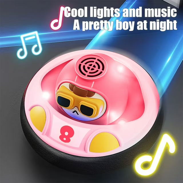 Floating LED Light Music Air Power Rechargeable Football Toy