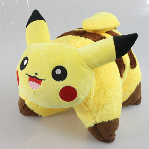 HOMERO Premium Pikachu Plush Cartoon Pillow Soft Collapsible Cushion - 40cm