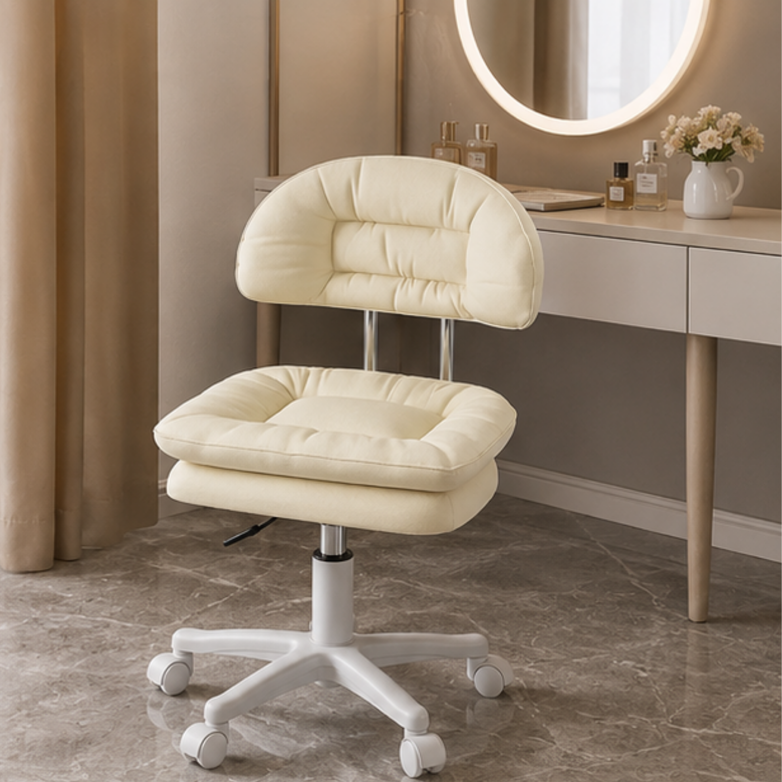 Modern Adjustable Comfortable Soft Plush Cushion Chair