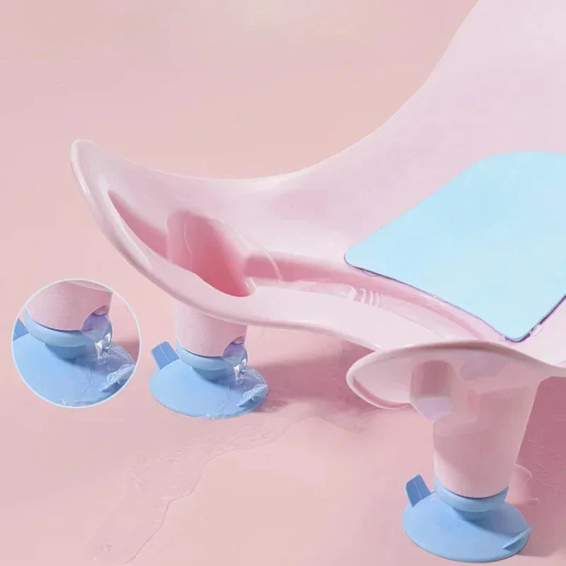 Ergonomic Infant Baby Butt Washing Foldable Basin