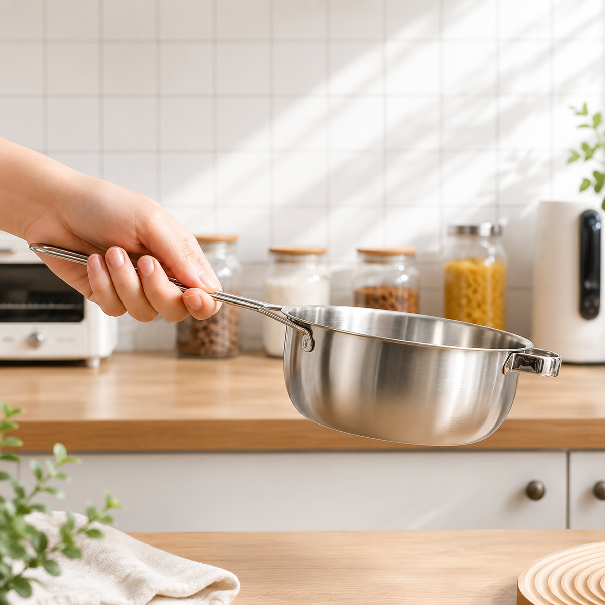Multipurpose Stainless Steel Draining Sieve Bowl