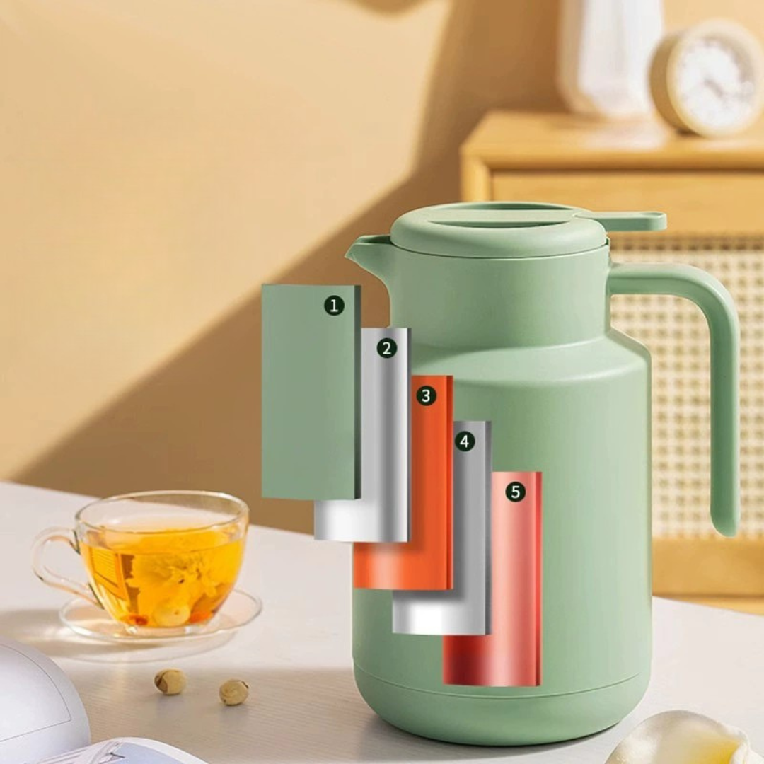 HOMERO Premium Thermal Tabletop Leak Proof Vacuum Insulated - Pot 1.5 L