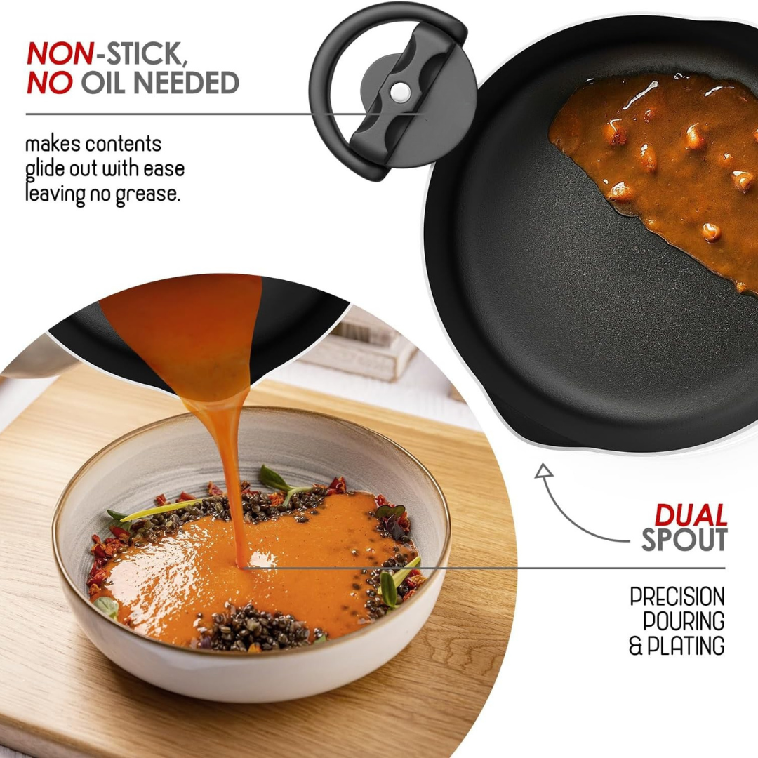 HOMERO Premium Multipurpose Twist Lock Non-Stick Pot