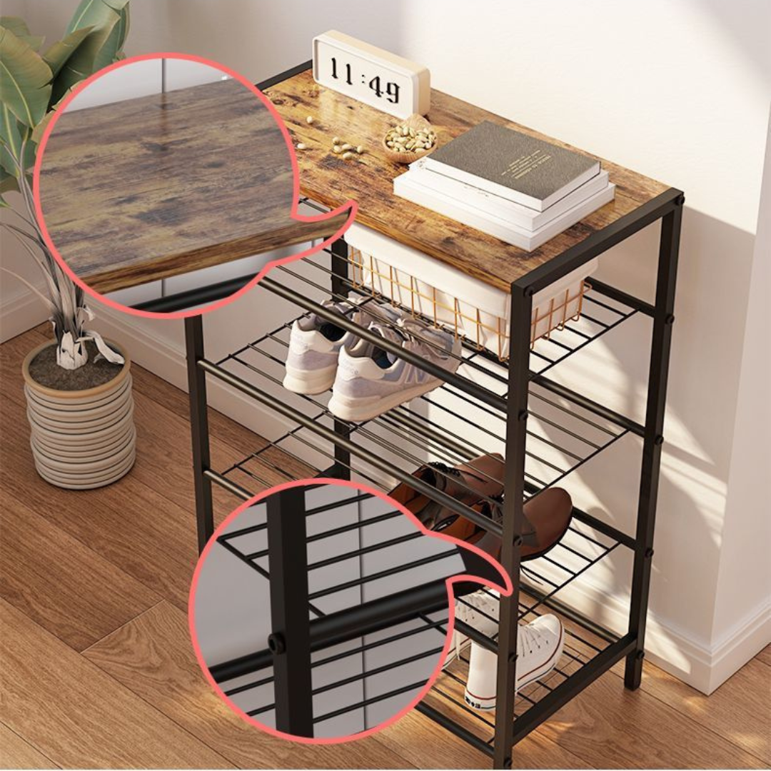 Multi Purpose Space Saving Shoe Storage Rack Organizer