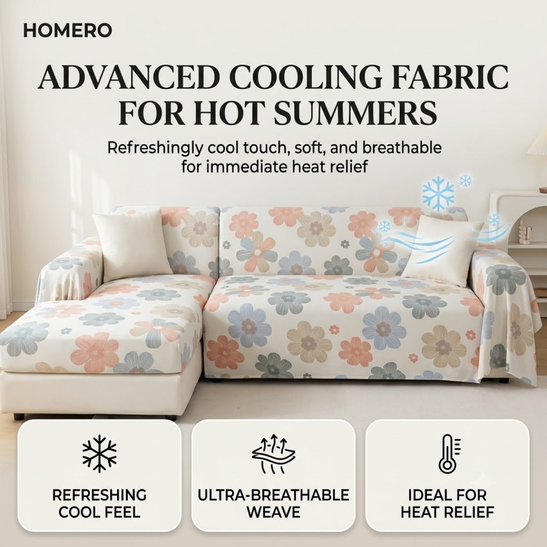 Elegant Design Anti Slip Breathable Throw Sofa Cover