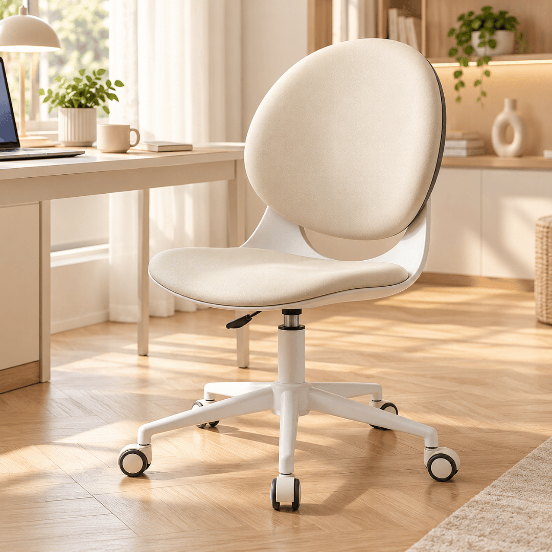 Modern Ergonomic Swivel Adjustable Height Chair with Soft Cushion