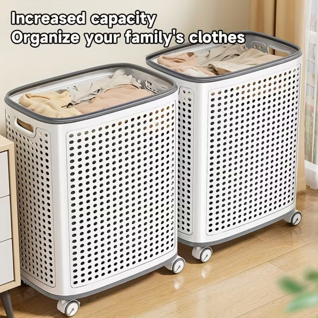 Multi Purpose Laundry Storage Basket with Wheels