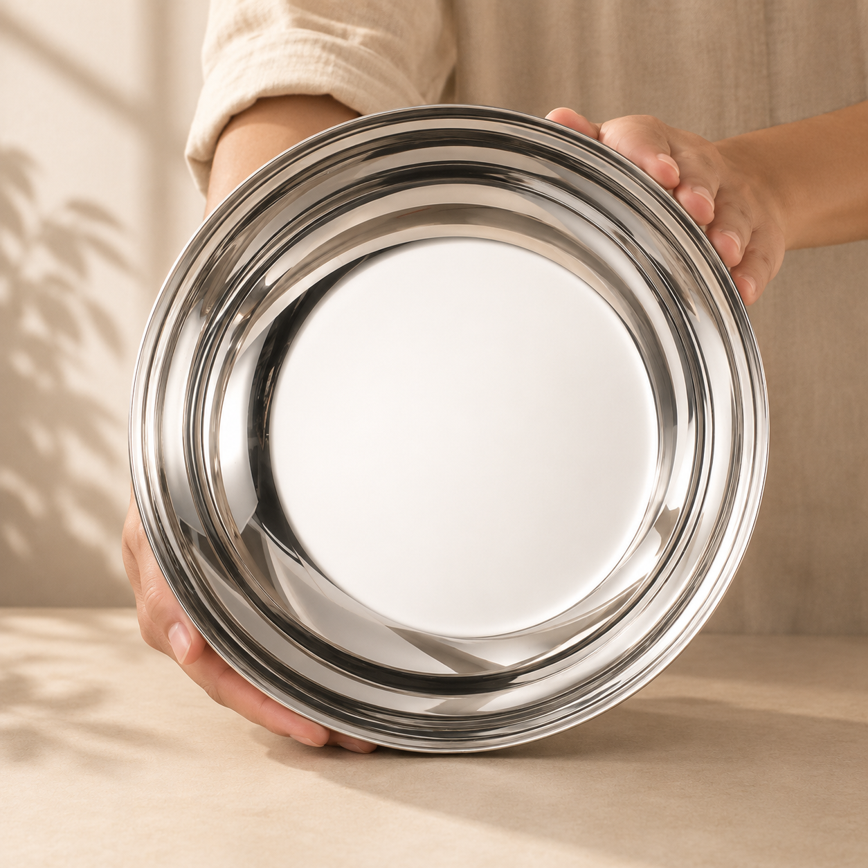 Homero Large-Capacity Stainless Steel Mixing Bowl with Lid
