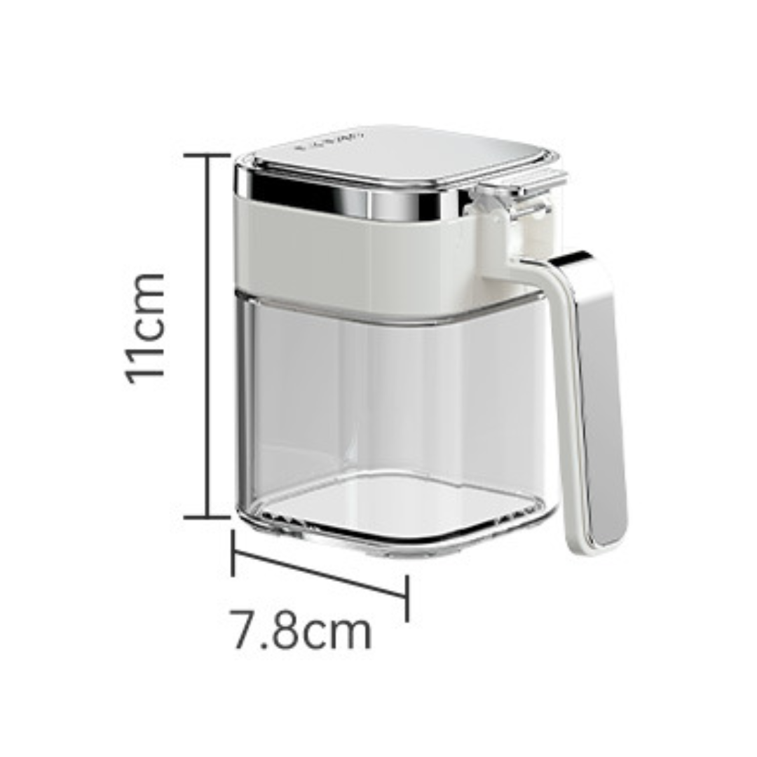 Air Tight Kitchen Seasoning Storage Jar With Capacity (380ml)