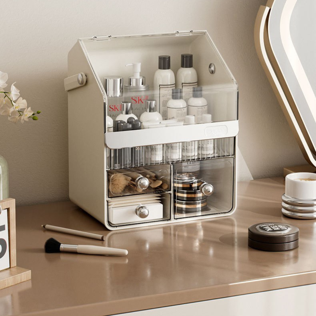 Multifunction Cosmetic Organizer with Drawers