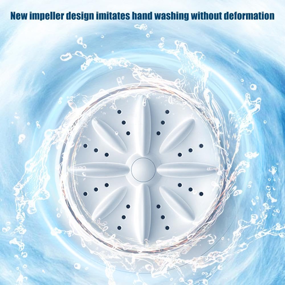 USB Rechargeable Automatic Mini Washing Machine