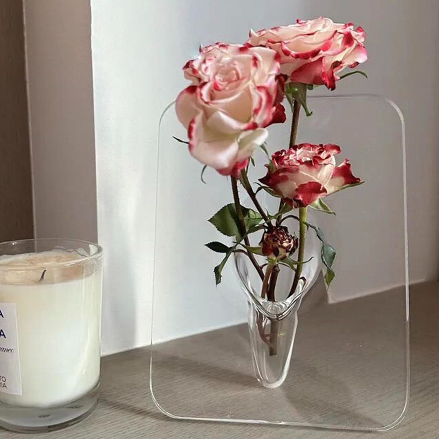 Decorative Modern Vase Floral Arranger for Home and Office Decor