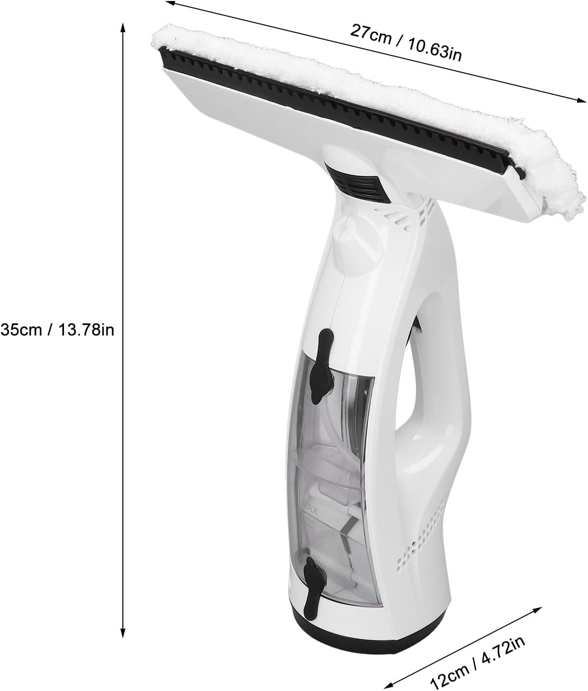 Cordless Rechargeable Portable Glass Cleaner and Window Wiper Set