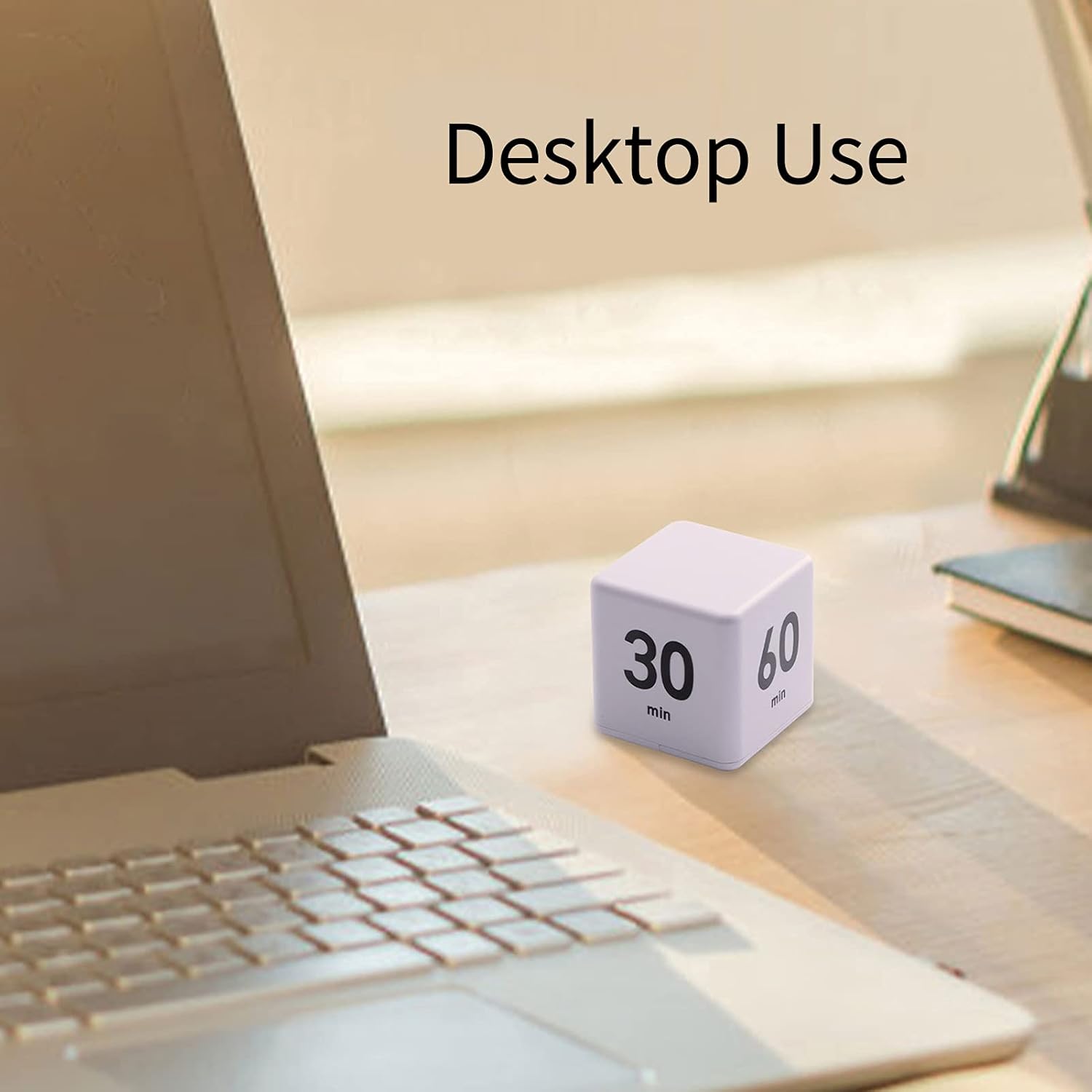 HOMERO Smart Cube Timer with Gravity Sensor (15-60 Minutes)