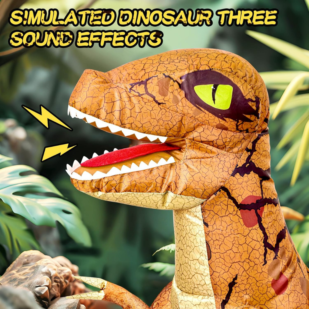 HOMERO Inflatable Kids Entertainment RC Dinosaur Toy