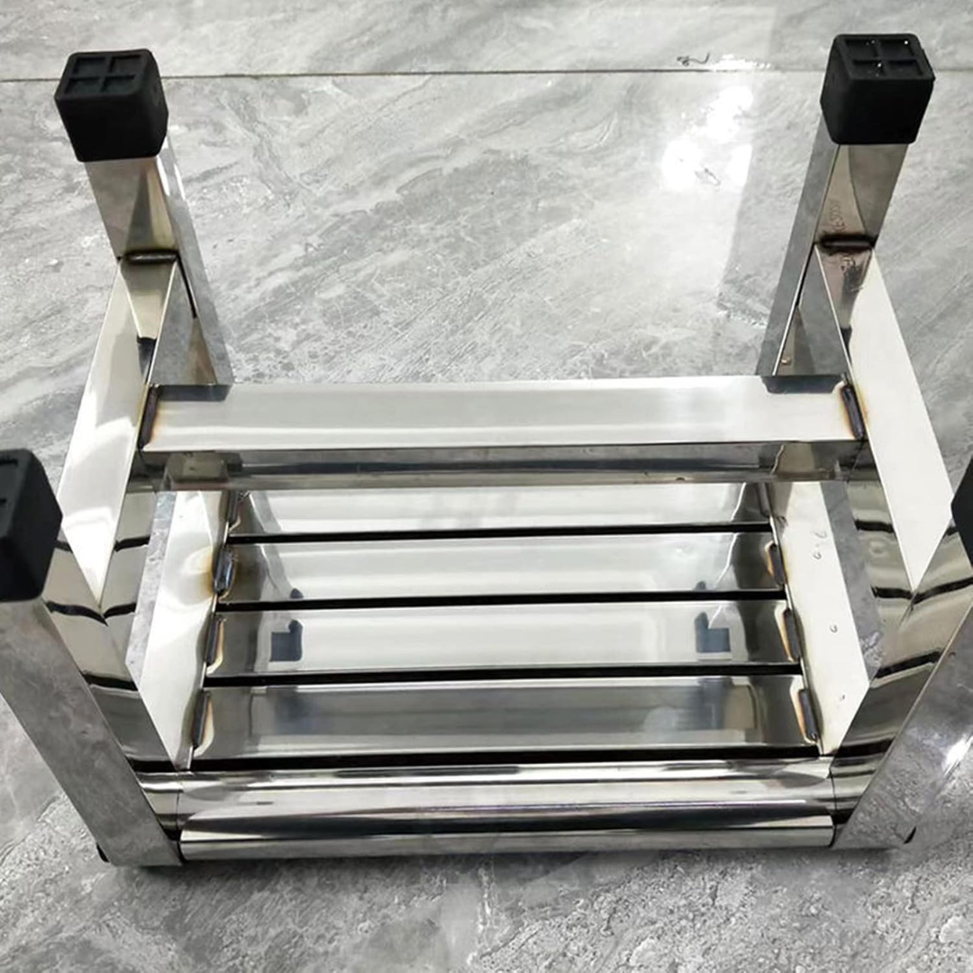 Homero Multipurpose Heavy-Duty Non Slip Stainless Steel Stool