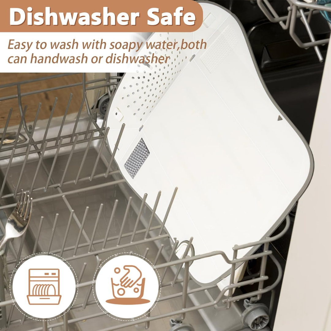 Homero 6 In 1 Multipurpose Foldable Kitchen Chopping Board