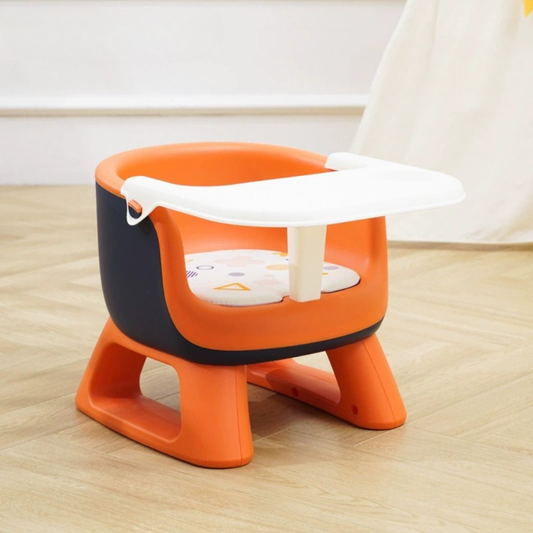 HOMERO Baby Booster Dining Chair Comfortable with Cushion Tray Design