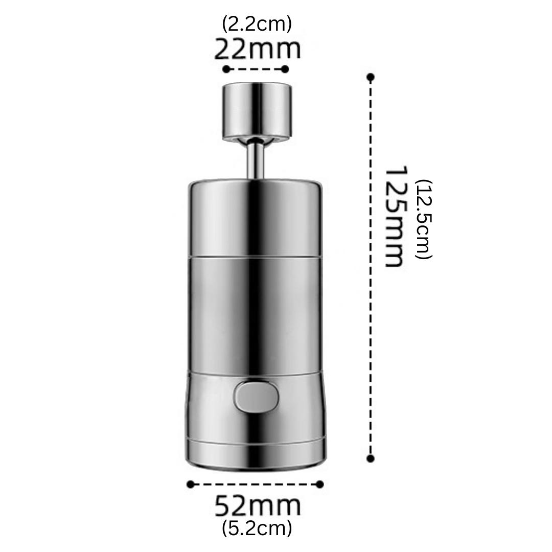 Homero Multi-Mode Water Flow Magnetic Pull Out Extender Faucet