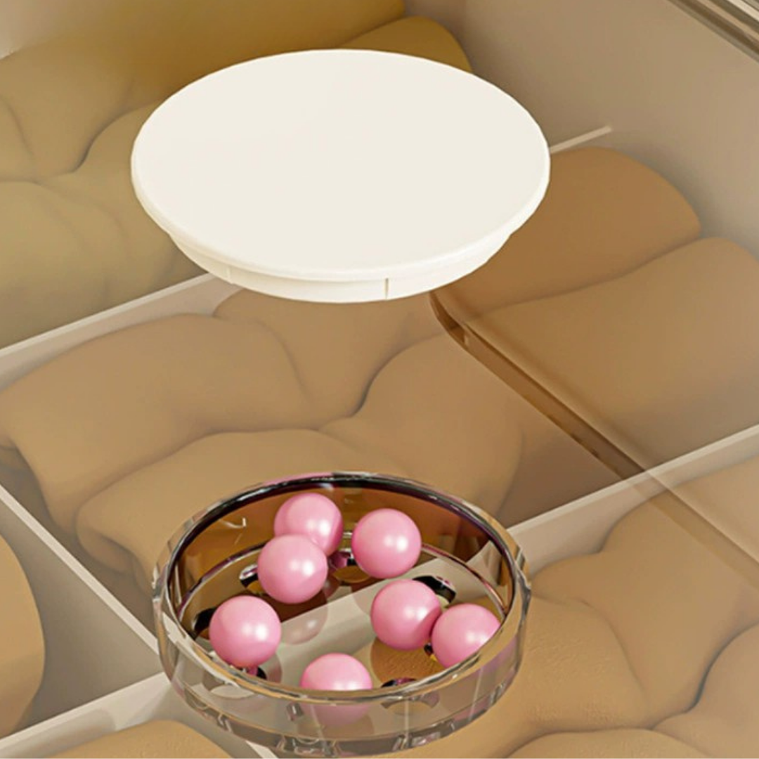 Smart Compartment Airtight Stackable Multipurpose Cloth Storage Organizer