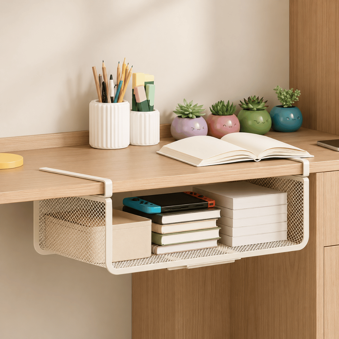 Homero Under Cabinet Expandable Storage Shelf Organizer