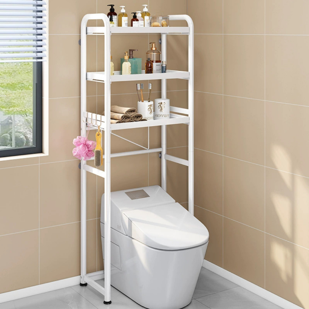 3 Tier Space Saver Bathroom Storage Rack (162cm)