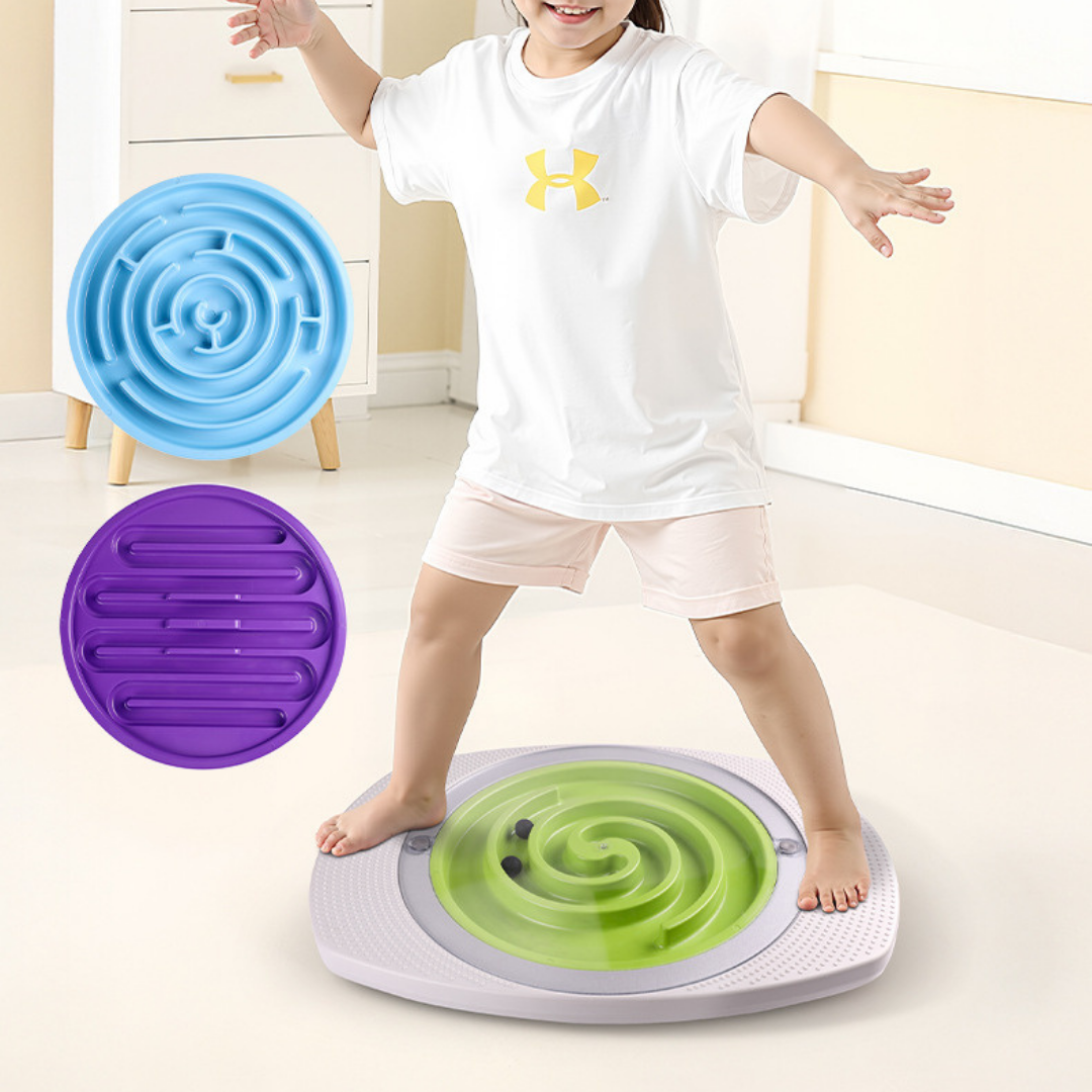 HOMERO Kids Balance Sensory Training  Board Maze Toy